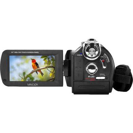 Minolta MN4K40NV Cámara UHD 4K Visión Nocturna 13MP 16x Zoom Negro