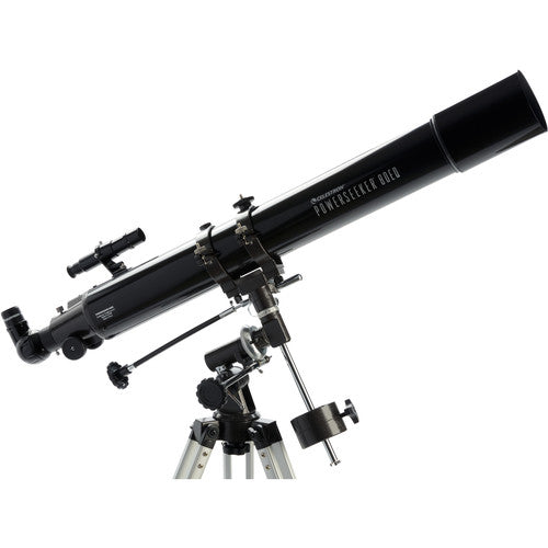 Celestron PowerSeeker 80mm EQ Telescopio Refractor 900mm Focal 80mm Apertura