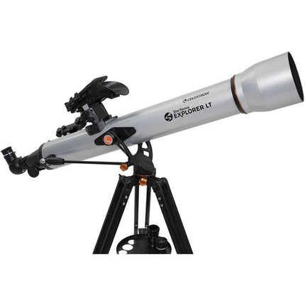 Celestron StarSense Explorer LT 80AZ telescopio refractor 80mm f11 con trípode ajustable y app móvil