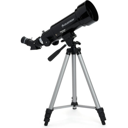 Celestron Travel Scope 70mm f/5.7 Telescopio Refractor Kit con Filtro Solar Seguro