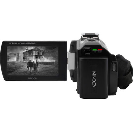 Minolta MN2K50NV Videocámara 2.7K 48MP Visión Nocturna IR 32GB Negro