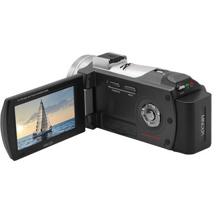 Minolta MN2K50NV Videocámara 2.7K 48MP Visión Nocturna IR 32GB Negro