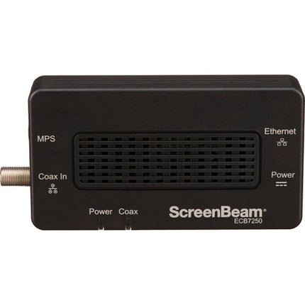 ScreenBeam ECB7250 Adaptador de Red MoCA 2.5 con 2.5 Gb/s y Puerto Ethernet
