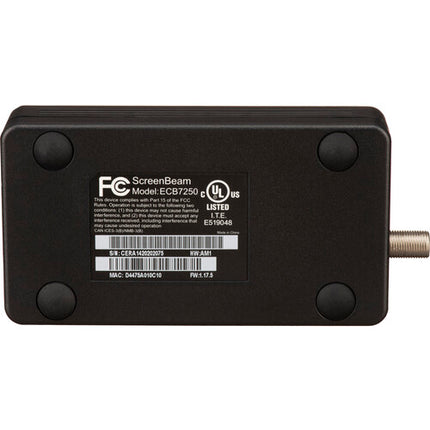 ScreenBeam ECB7250 Adaptador de Red MoCA 2.5 con 2.5 Gb/s y Puerto Ethernet