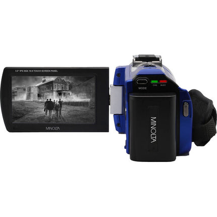 Minolta MN2K50NV Cámara Video 2.7K 48MP Visión Nocturna Azul 32GB