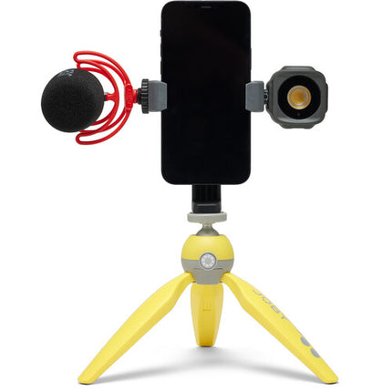 JOBY HandyPod Kit Soporte teléfono capacidad 1kg longitud 18.5cm amarillo