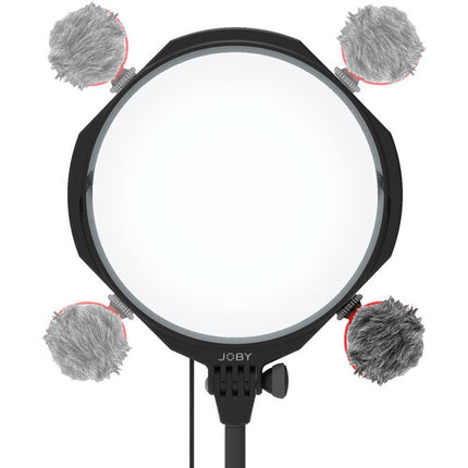JOBY Beamo Studio Creator Kit Kit de Iluminación LED 650 Lux Soporte y Micrófono