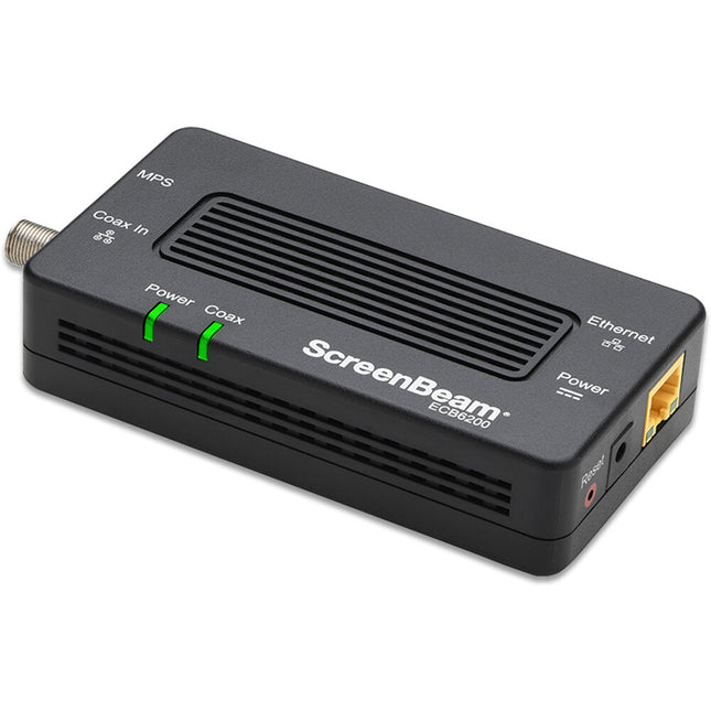 ScreenBeam Bonded MoCA 2.0 Adaptador de Red 1 Gbps 2 Puertos Coaxiales