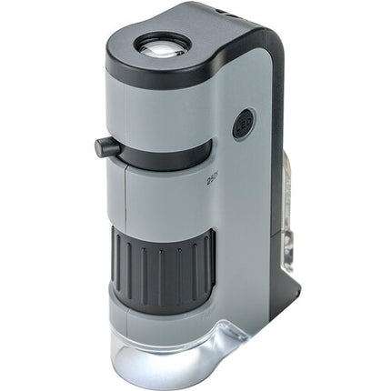 Carson MicroFlip MP-250 Microscopio de Bolsillo 100-250x con Clip y 24 Preparados