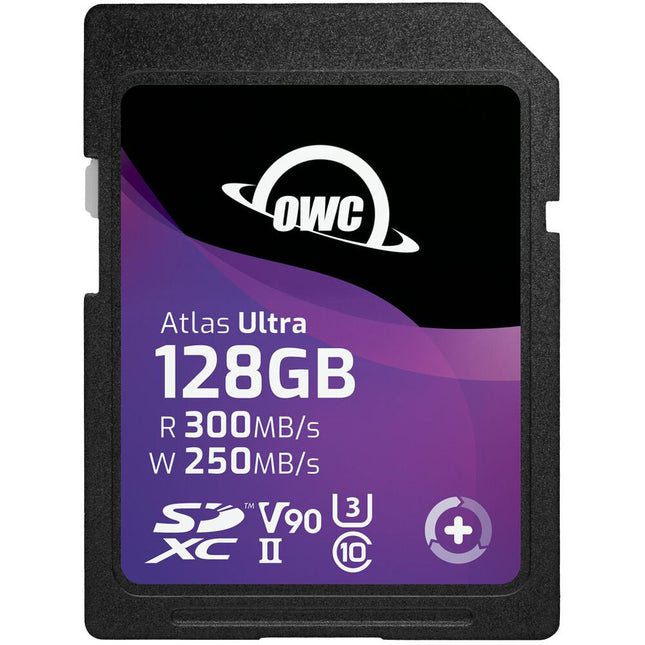 OWC 128GB Atlas Ultra Tarjeta de Memoria SDXC UHS-II 300MB/s 250MB/s