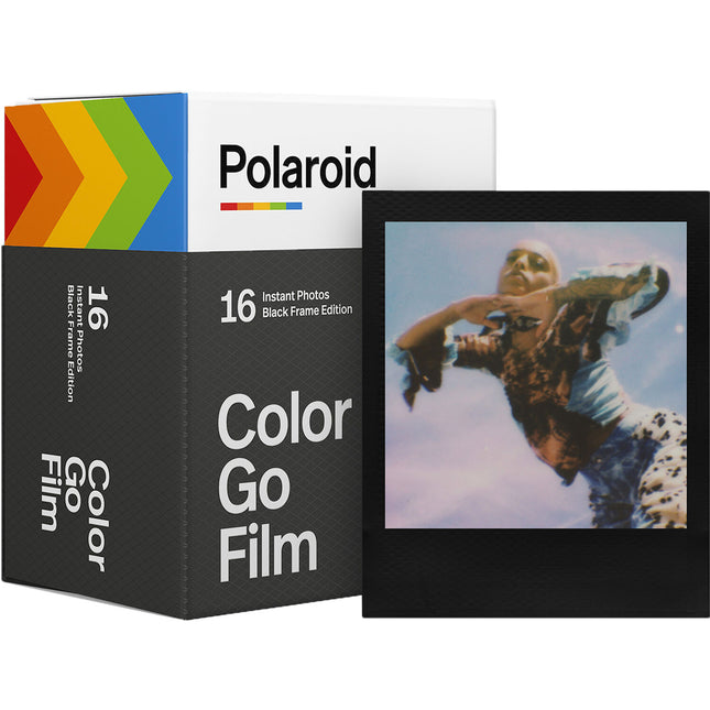 Polaroid Go Película Color con Borde Negro 16 Fotos Instantáneas 2.6x2.1"