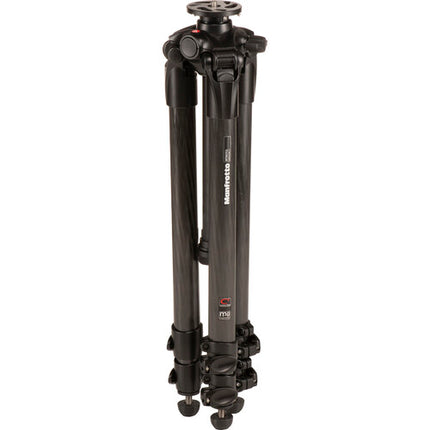 Manfrotto 057 Tripié de Fibra de Carbono 157 cm 44 kg con Cabeza de Bola de Magnesio XPRO
