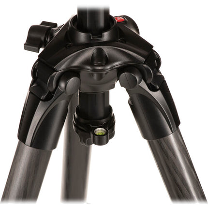 Manfrotto 057 Tripié de Fibra de Carbono 157 cm 44 kg con Cabeza de Bola de Magnesio XPRO
