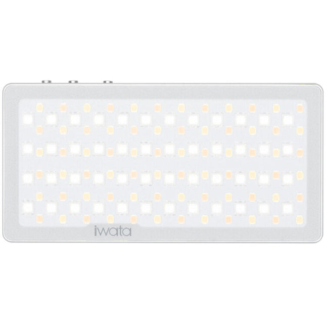 iwata Tech Panel LED RGB Plata Luz Regulable 3000-5500K 96 CRI