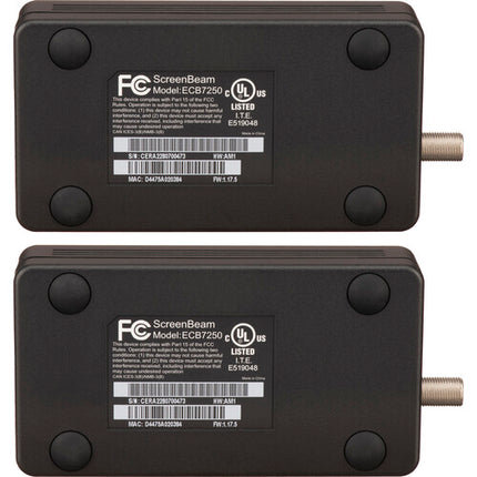 ScreenBeam ECB7250 Adaptador de Red MoCA 2.5 2.5 Gb/s 2-Pack