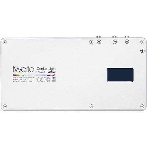iwata Tech Panel LED RGB Plata Luz Regulable 3000-5500K 96 CRI