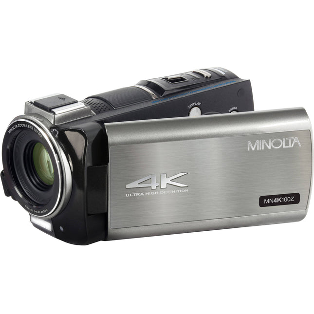Minolta MN4K100Z Videocámara UHD 4K 10x Zoom 3" Pantalla táctil