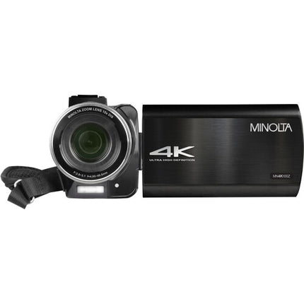 Minolta MN4K100Z Videocámara UHD 4K 10x Zoom 28MP Pantalla 3