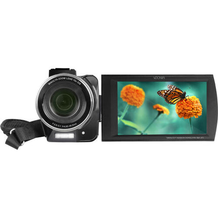 Minolta MN4K100Z Videocámara UHD 4K 10x Zoom 28MP Pantalla 3