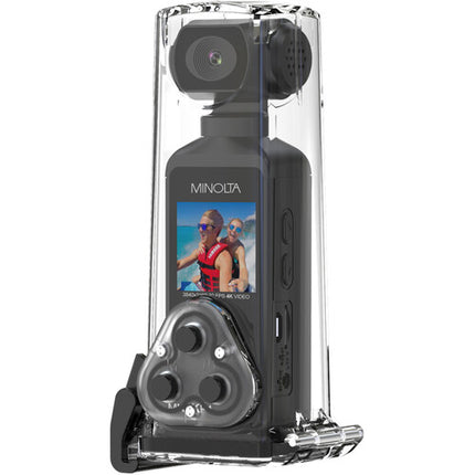 Minolta MN4KP1 Videocámara Compacta UHD 4K 8MP 32GB Negra