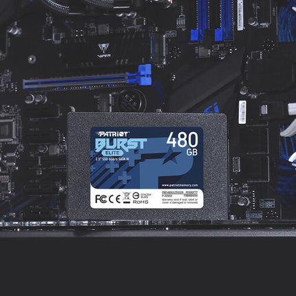 Patriot Burst Elite 480GB SSD Interno 2.5" SATA III 450MB/s Lectura