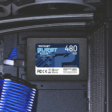 Patriot Burst Elite 480GB SSD Interno 2.5" SATA III 450MB/s Lectura
