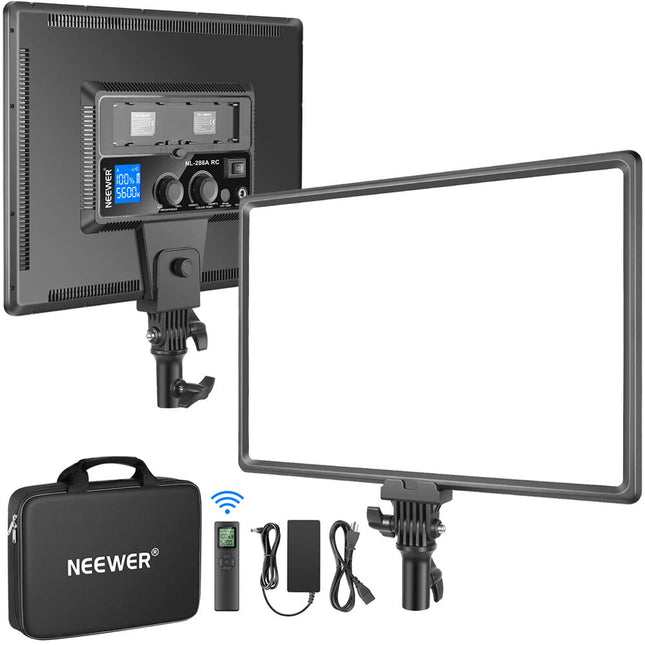 Neewer NL288A Panel de Luz LED Bicolor 3200-5600K CRI 95 Control Remoto