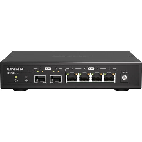 QNAP QSW-2104-2S Switch no gestionado 6 puertos 2x10GbE SFP+ 4x2.5GbE RJ45