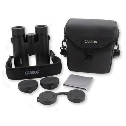 Carson 10x42 VX Serie Binoculares Resistentes al Agua con Campo de Visión 318 ft