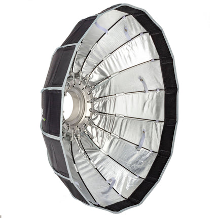 Angler Beauty Dish Plegable 23" para Bowens Plate Difusora y Estuche