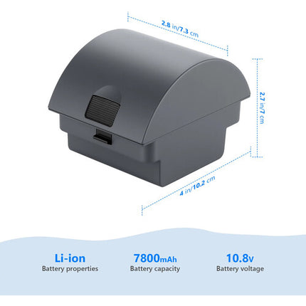 Neewer Batería para Vision 4 y ML300 Flash 7800mAh Capacidad