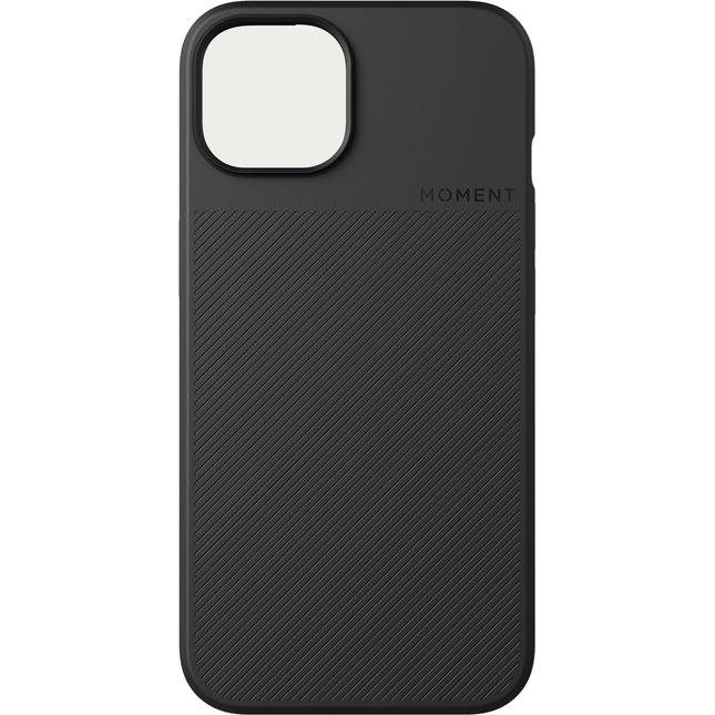 Funda MagSafe Moment para iPhone 14 Negra Protección 3m y Recubrimiento Microfibra