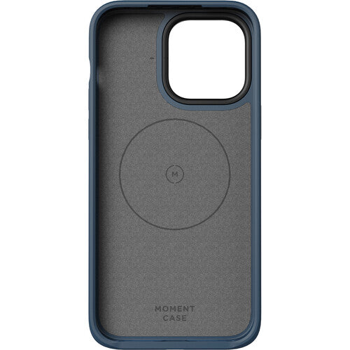 Funda Moment MagSafe para iPhone 14 Pro Max Azul Índigo con Protección 3 metros
