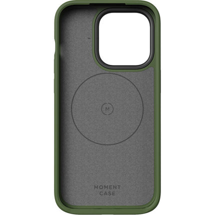 Funda Moment MagSafe para iPhone 14 Pro Protección 10 pies Verde