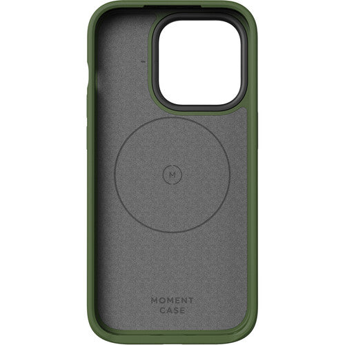 Funda Moment MagSafe para iPhone 14 Pro Protección 10 pies Verde