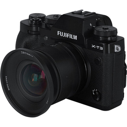 7Artisans 12mm f2.8 Mark II Objetivo APS-C X-Mount f2.8-f16 5.9" enfoque