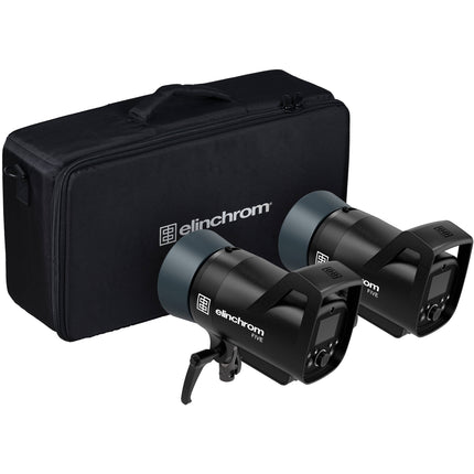 Elinchrom FIVE Kit Dual Monolight 522Ws 1.6s Reciclaje Reflectores