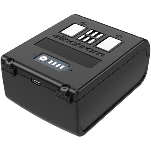 Elinchrom FIVE Batería Li-Ion 450 Destellos Carga USB-C 80% 60 Minutos