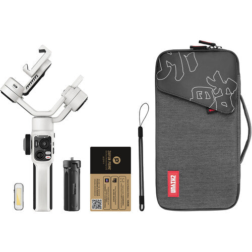 Zhiyun SMOOTH 5S Pro Estabilizador para Smartphone con Luz de Relleno y Trípode Detachable