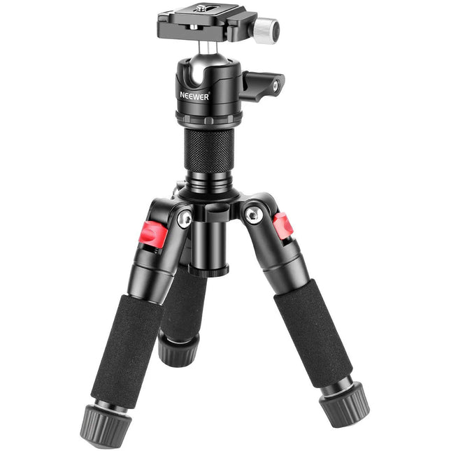 Neewer M521 Tripode de Escritorio Mini Aluminio 19.7 Pulgadas 11 lb Capacidad