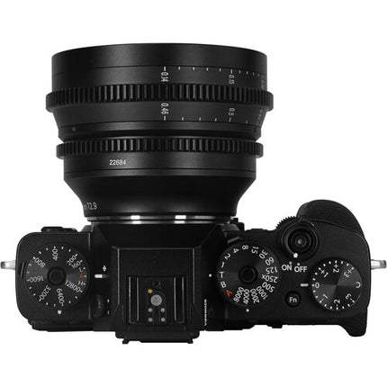7Artisans 12mm T2.9 Vision Lente Cine Mount X Apertura T2.9 a T16 diámetro 89mm