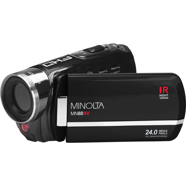 Minolta MN88NV Videocámara Digital Visión Nocturna Full HD 3" LCD