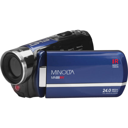 Minolta MN88NV Cámara Digital Full HD Visión Nocturna Azul 1080p