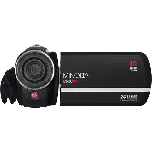 Minolta MN88NV Videocámara Digital Visión Nocturna Full HD 3" LCD