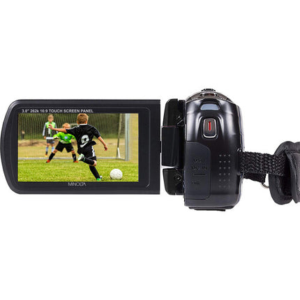 Minolta MN88NV Videocámara Digital Visión Nocturna Full HD 3" LCD