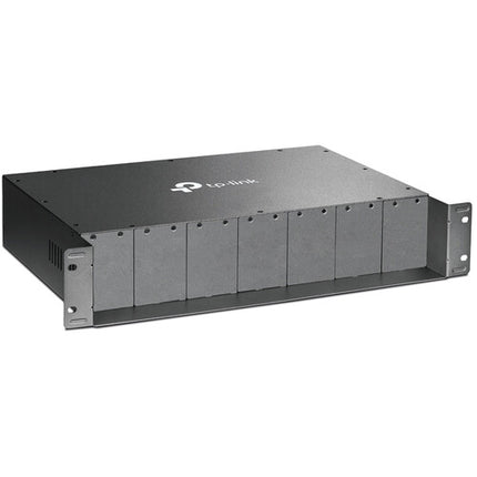 TP-Link TL-MC1400 Rack para 14 convertidores con alimentación centralizada 9 VDC ranura intercambiable en caliente