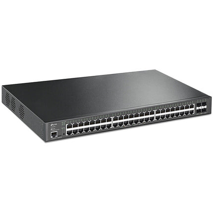 TP-Link JetStream TL-SG3452XP Switch de Red Gestionado 48 Puertos PoE+ 10G SFP+ Rackmount