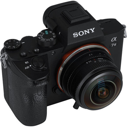 7Artisans 4mm f2.8 Lente Ojo de Pez Circular para Sony E 225° y enfoque manual