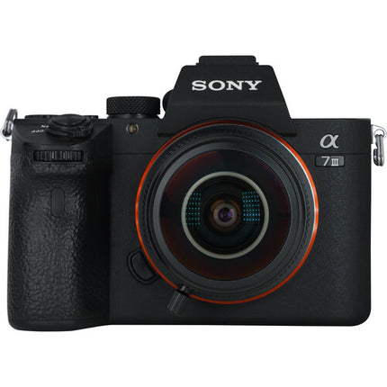 7Artisans 4mm f2.8 Lente Ojo de Pez Circular para Sony E 225° y enfoque manual