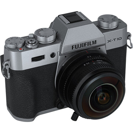 7Artisans 4mm f/2.8 Lente Fisheye Circular para FUJIFILM X APS-C 225° Surco